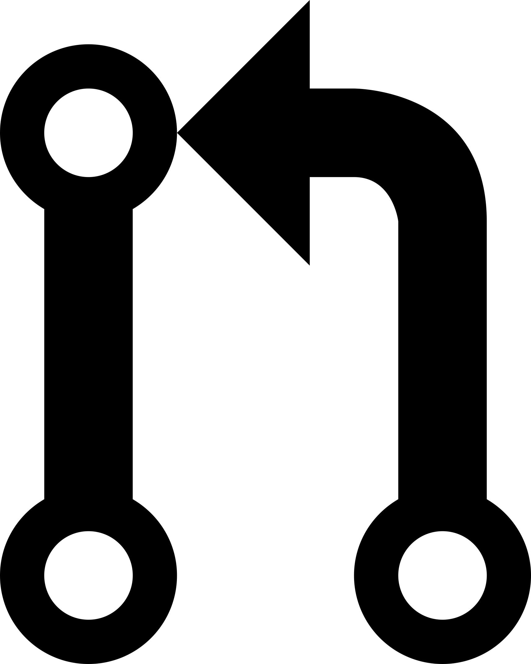 Gui Git Pull Request Outline Svg File Free Vectors